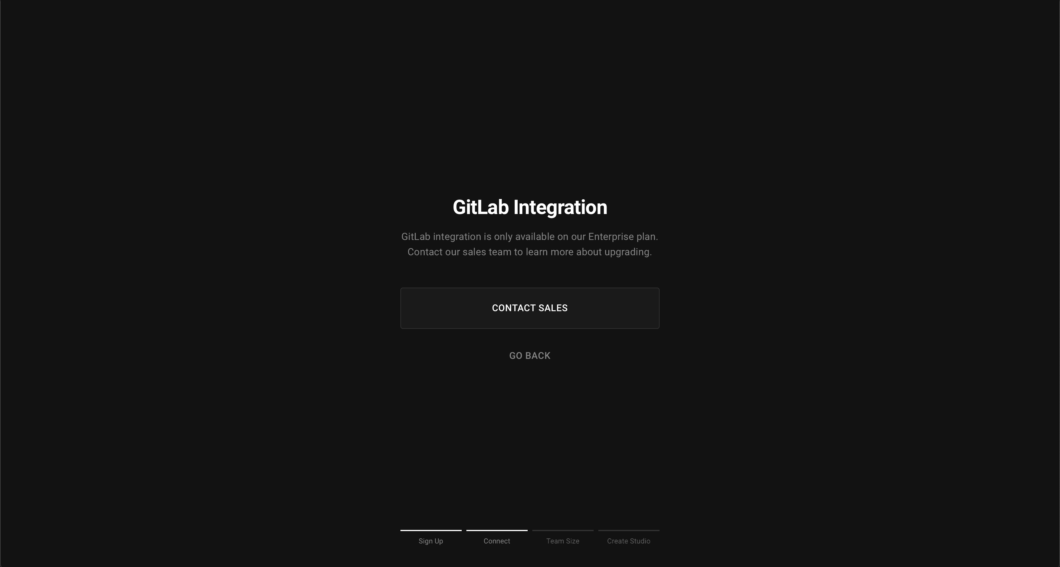 Integration selector